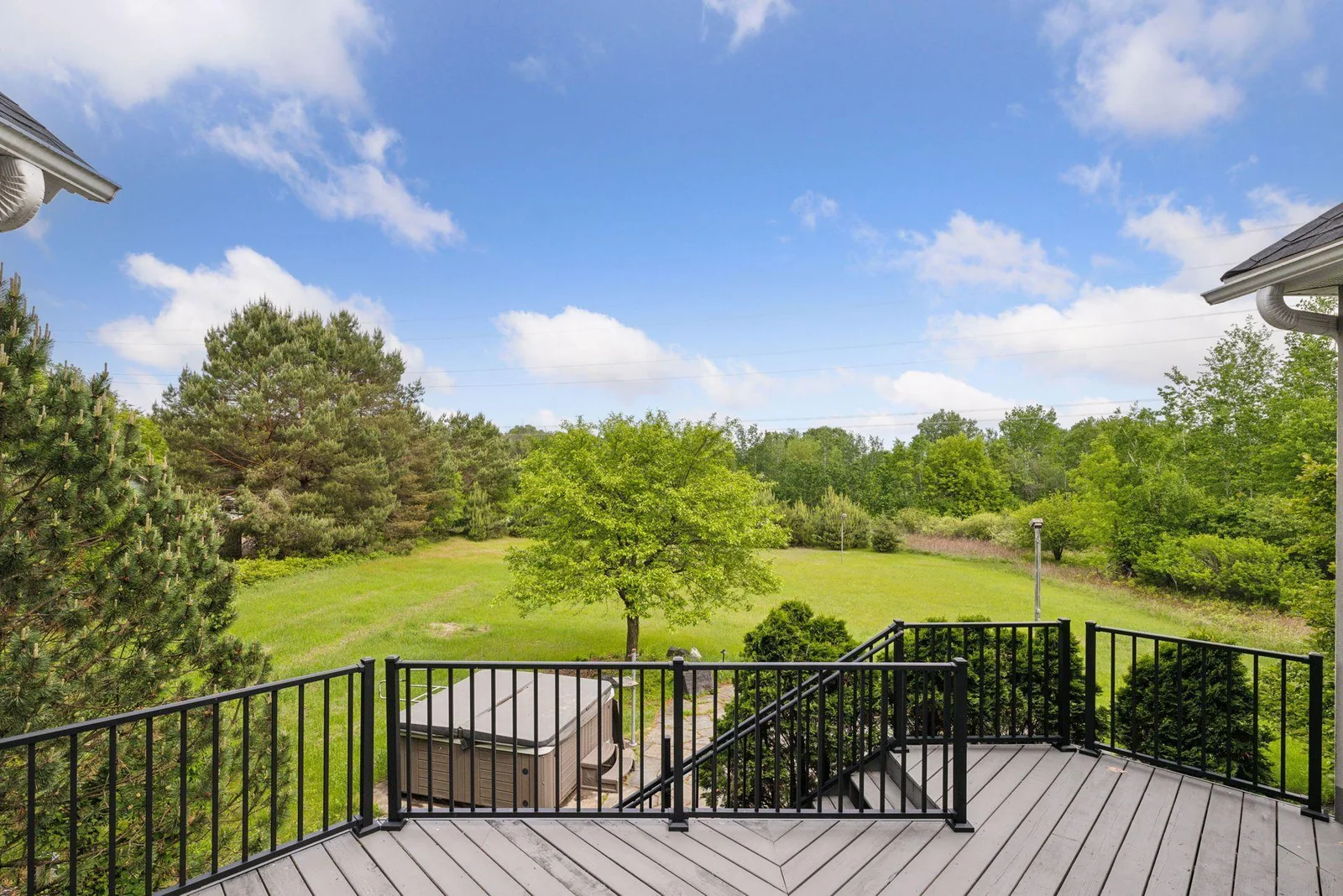 View From Deck Overlooking Acers