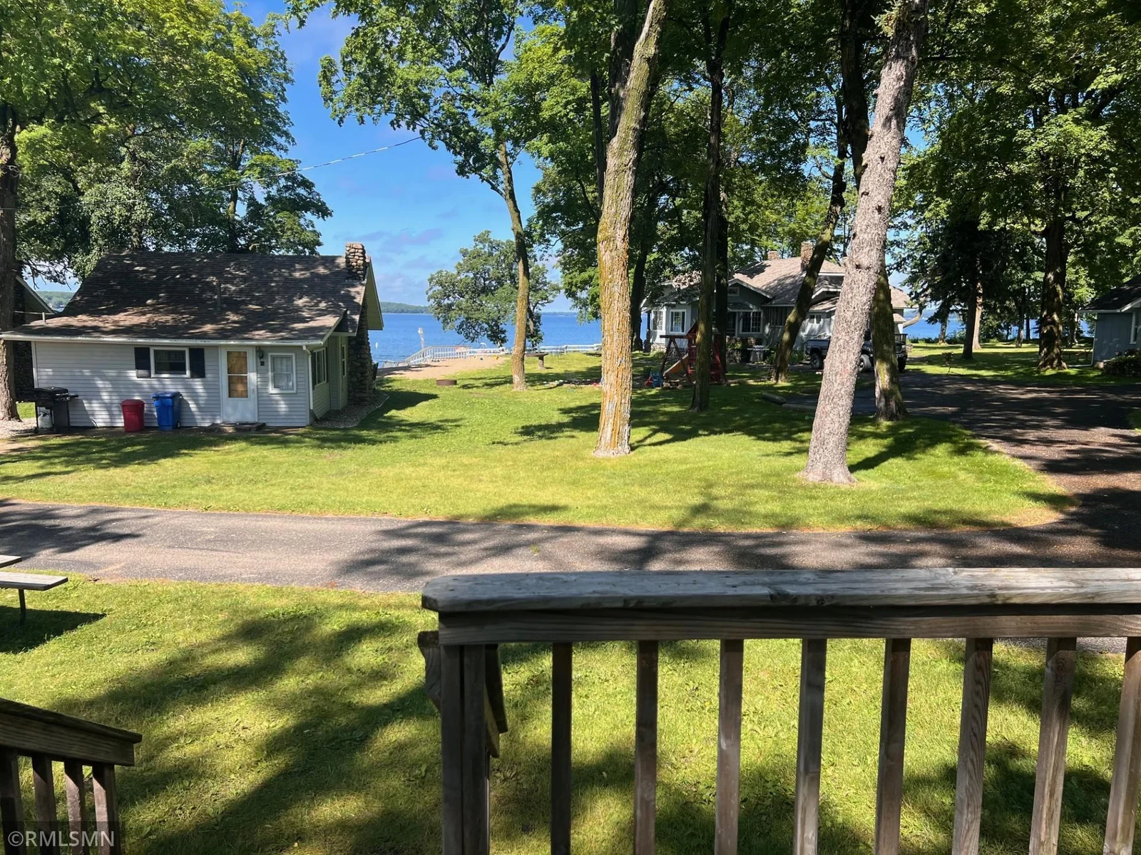 Exterior - lake view from deck