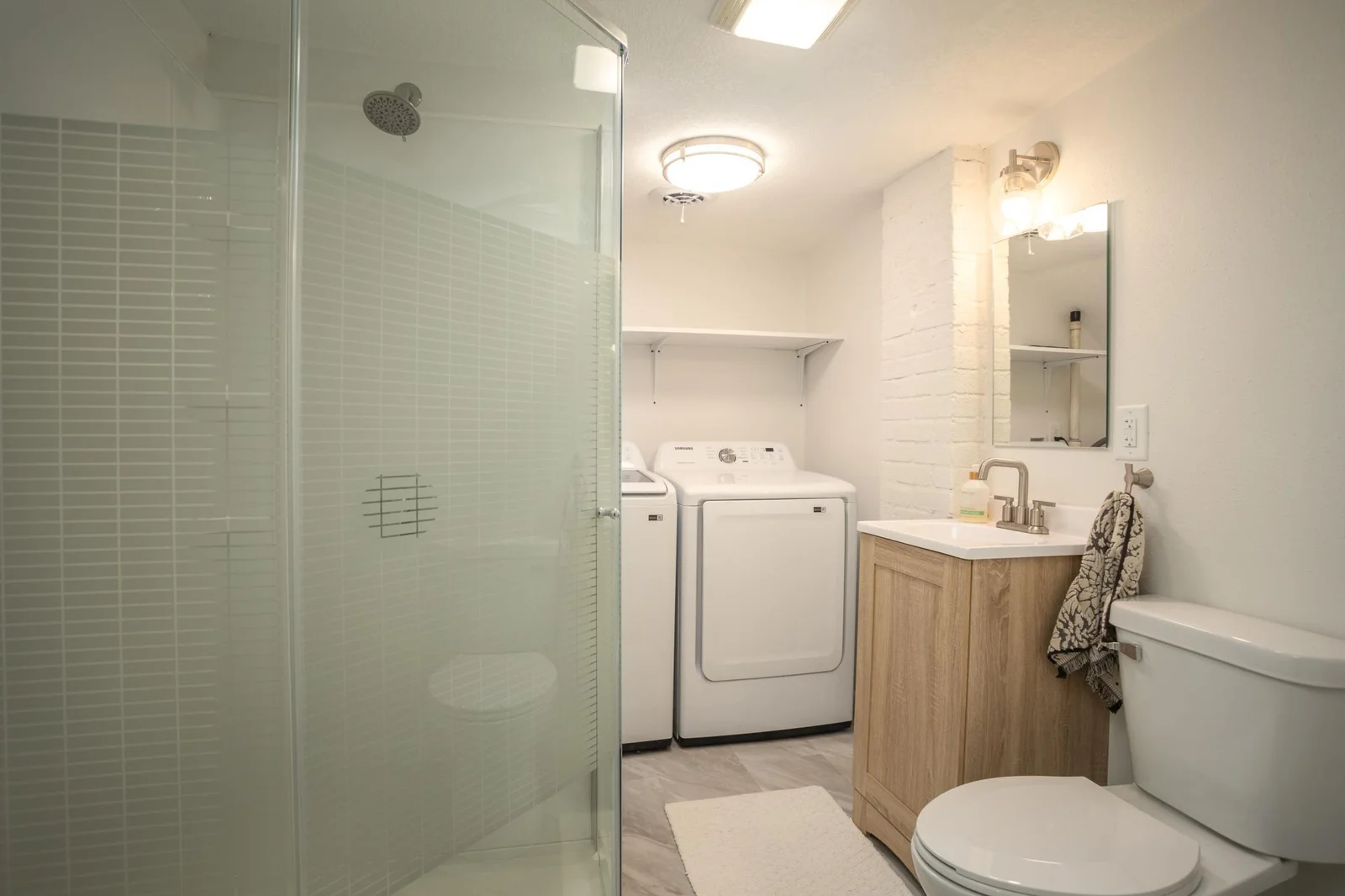 Lower-Level Bathroom
