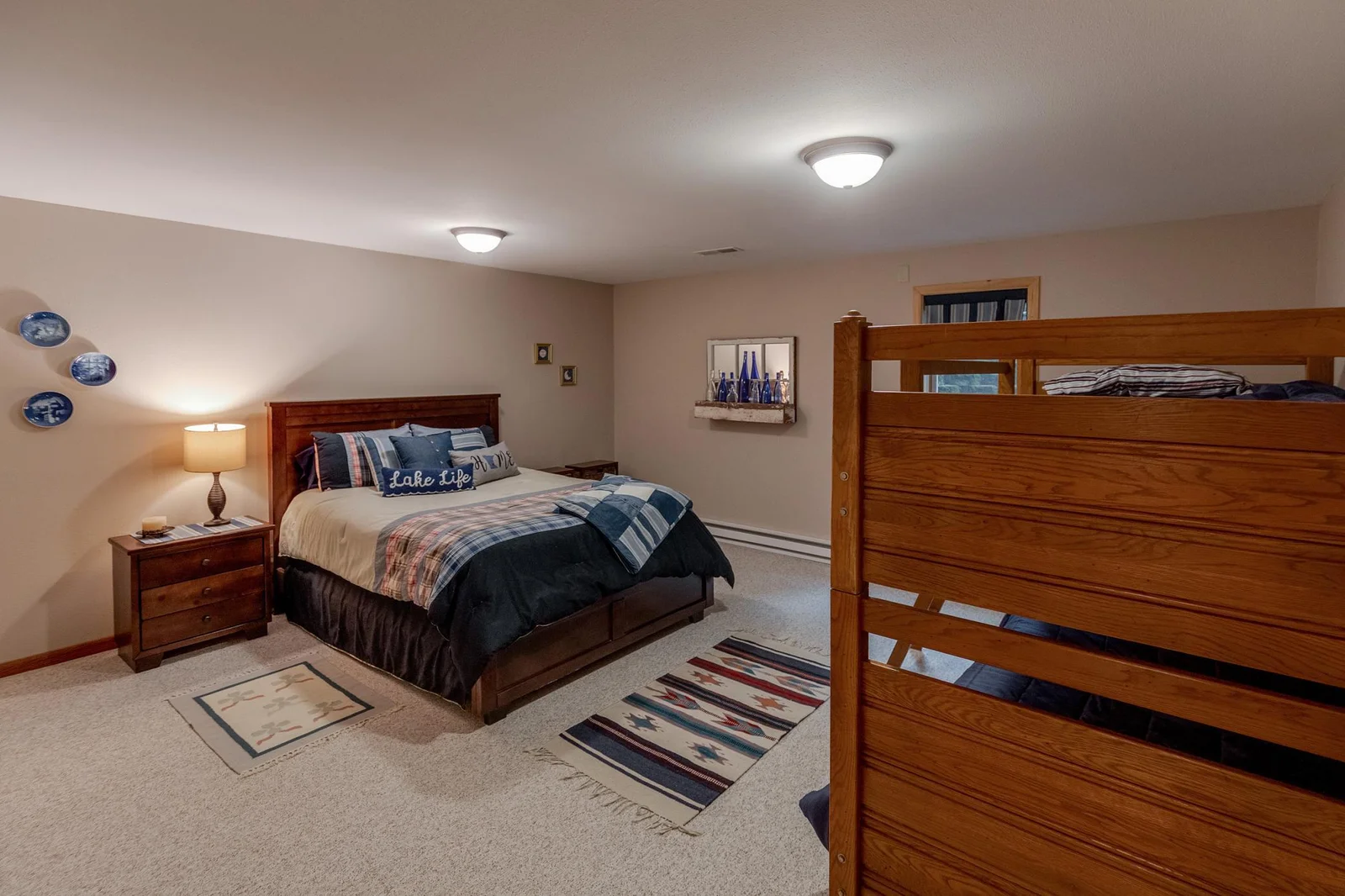 Lower-level Bedroom with Egress