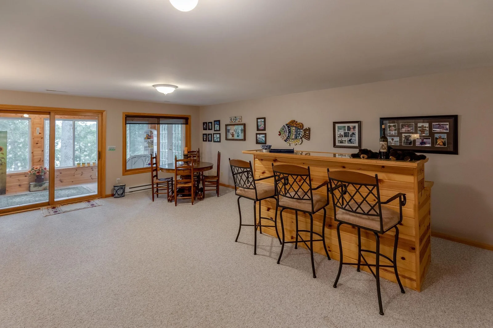 FR and walkout porch
