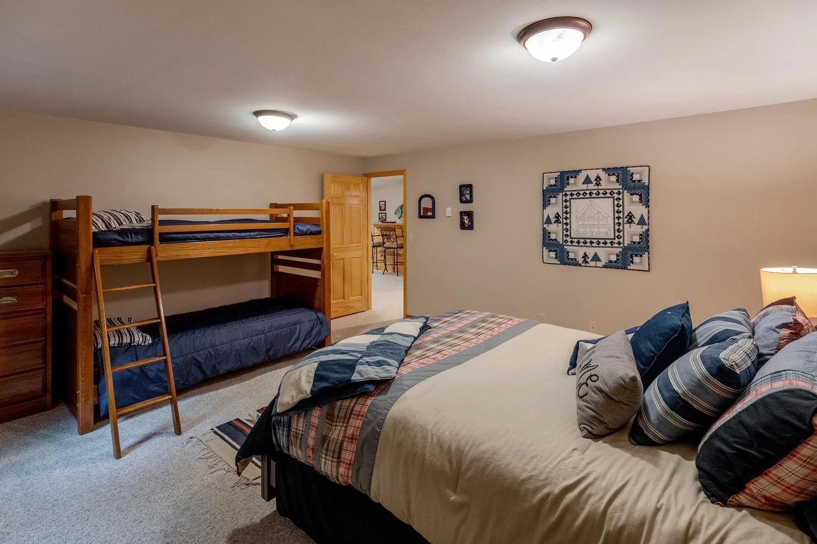 Lower-level Bedroom with Egress