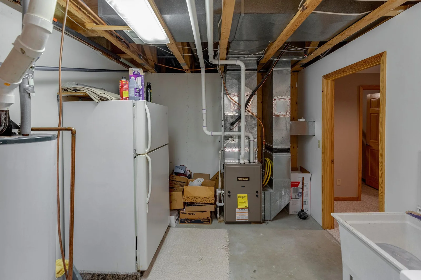 Basement Laundry/Utility Room