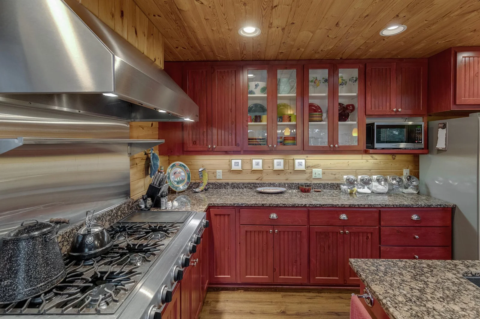 Kitchen with lots of storage